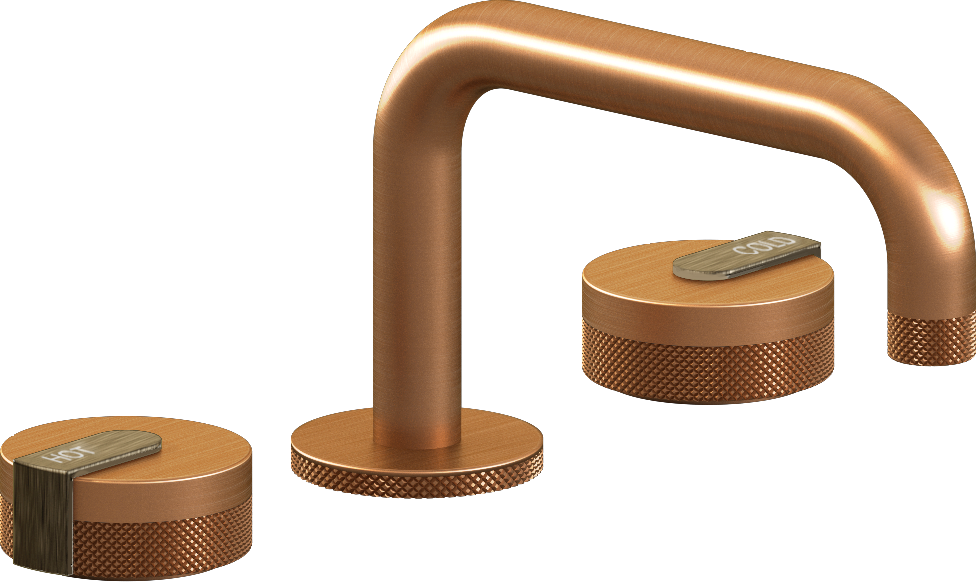 E-11510-R1BRG-L1VBB-BRG Смеситель для умывальника на 3 отвертия GRAFF MOD+