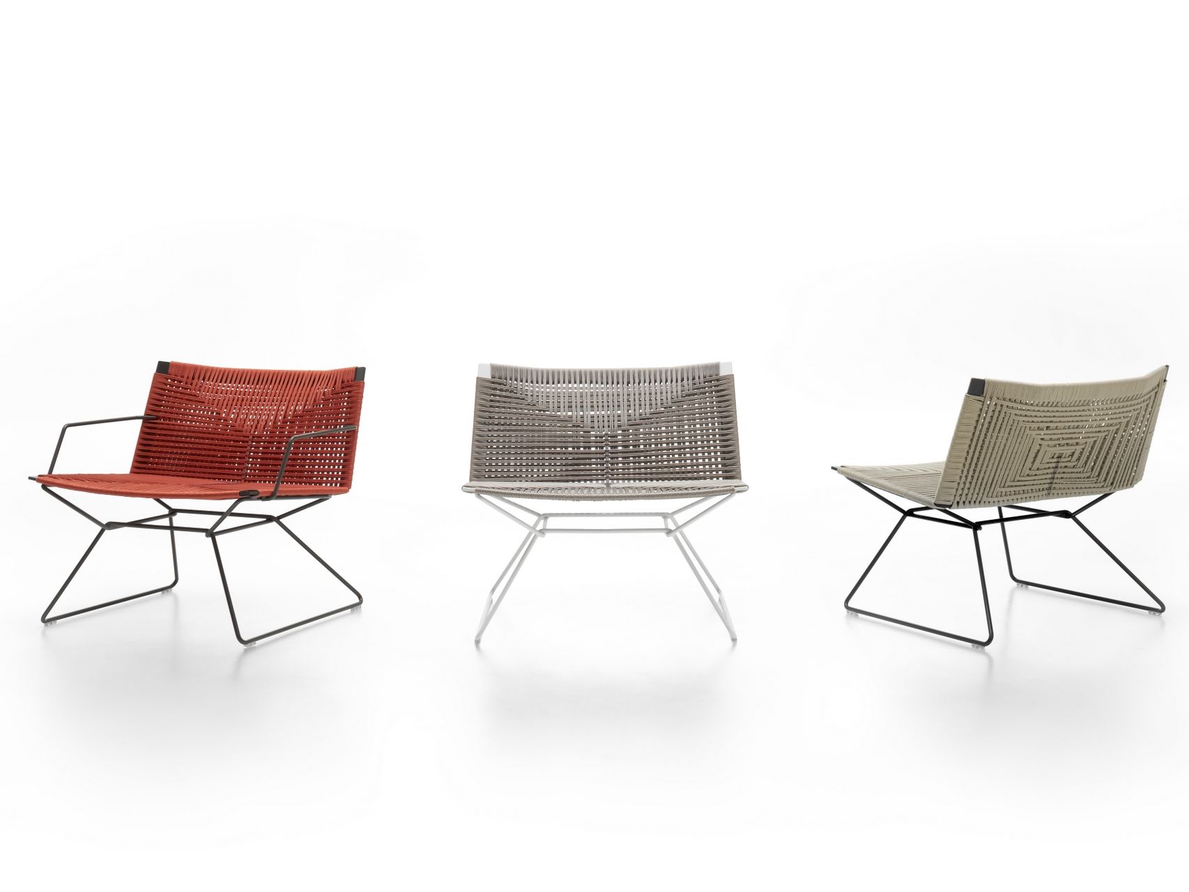 Веревочный сани сад стул MDF Italia ARCH-00130632 - Вид №1