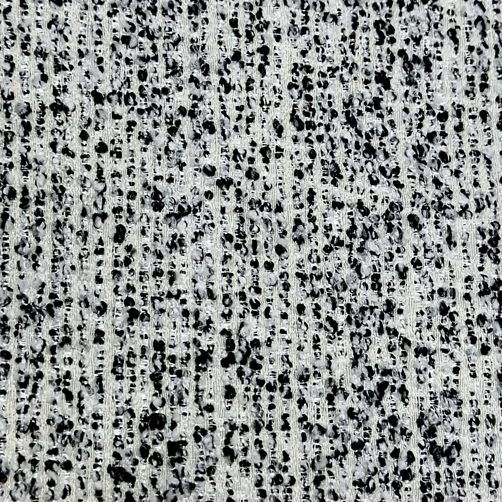 Штора на ленте со скрытыми петлями Firo 200x280 см цвет черно-белый Santreyd STLM-2176699 - Вид №8