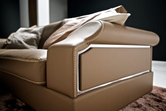 3-местный кожаный диван Former In Italia ARCH-00068020 - Вид №1