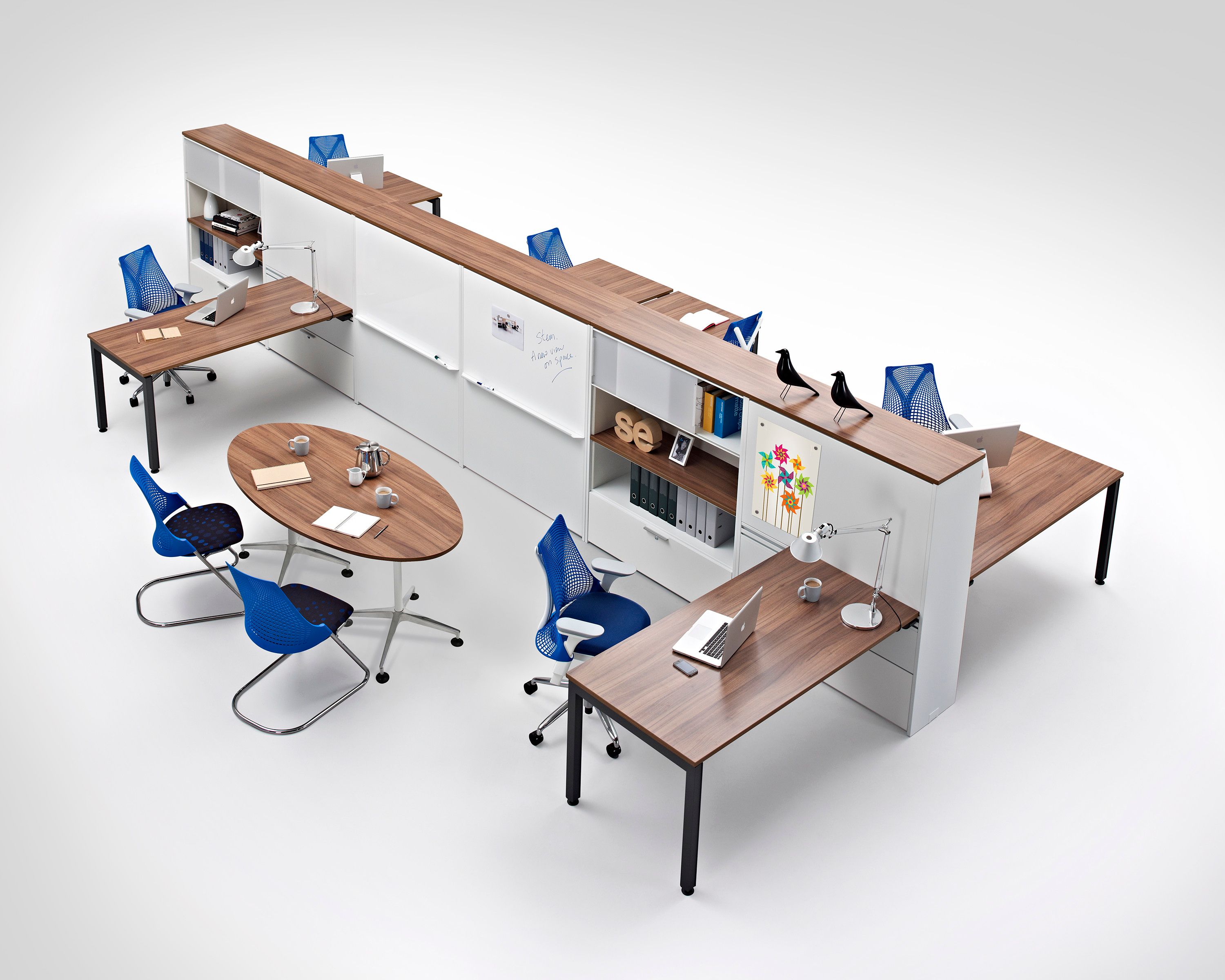 Модульный рабочий стол Herman Miller Everywhere ARCH-00057708 - Вид №20