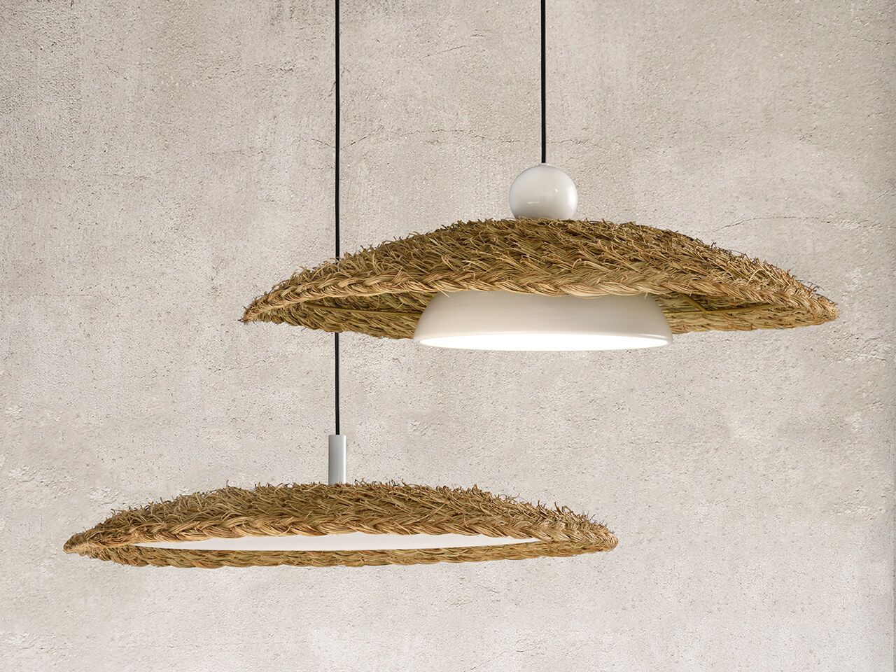 Светодиодный подвесной светильник из растительного волокна Olé Lighting Illa ARCH-00063990 - Вид №4