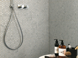 Белая паста керамическая мозаика