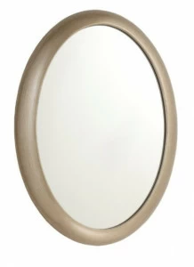 Овальное зеркало настенное латунь Quin PUSHA ДИЗАЙНЕРСКИЕ 062682 Латунь