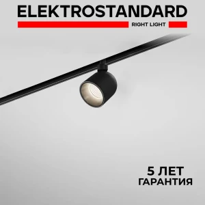 Трековый светильник спот светодиодный Elektrostandard A065258 12 Вт 3 м² цвет черный