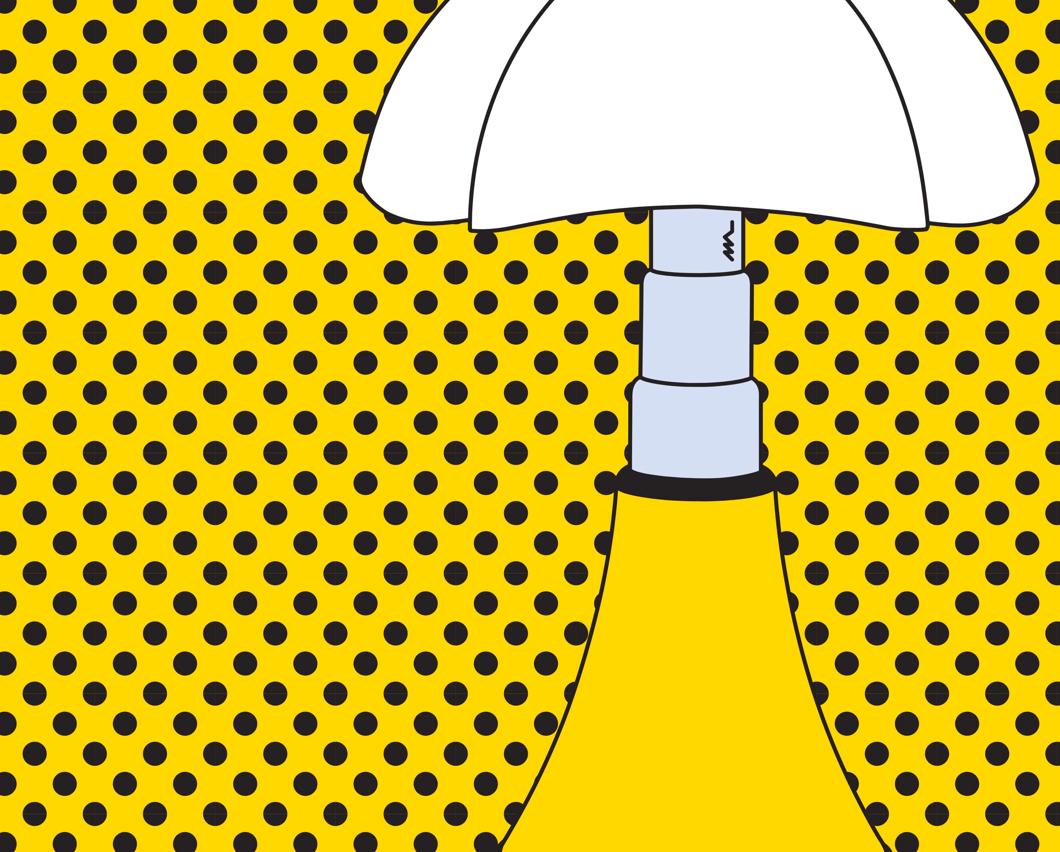 Стальная настольная лампа и метакрилатный абажур Martinelli Luce Летучая мышь ARCH-00087099 - Вид №6