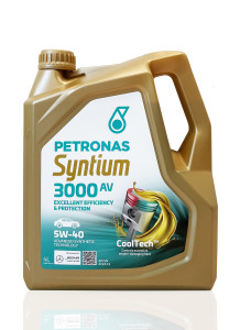 90707418 Моторное масло SYNTIUM 3000 AV синтетическое 5W40 4л STLM-0347944 PETRONAS