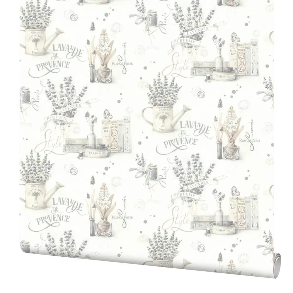 Обои флизелиновые Home Color Lavande серые 1.06 м HC71985-14 PALITRA HOME STLM-2153954