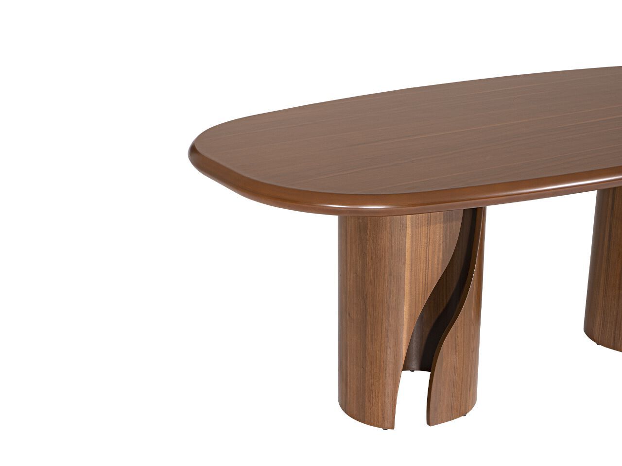 Овальный деревянный обеденный стол NDESIGN ARCH-00061022 - Вид №2