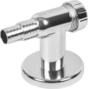 86870034 Обратный клапан для стиральной машины Masterprof пластик хромированный STLM-0072249 Santreyd