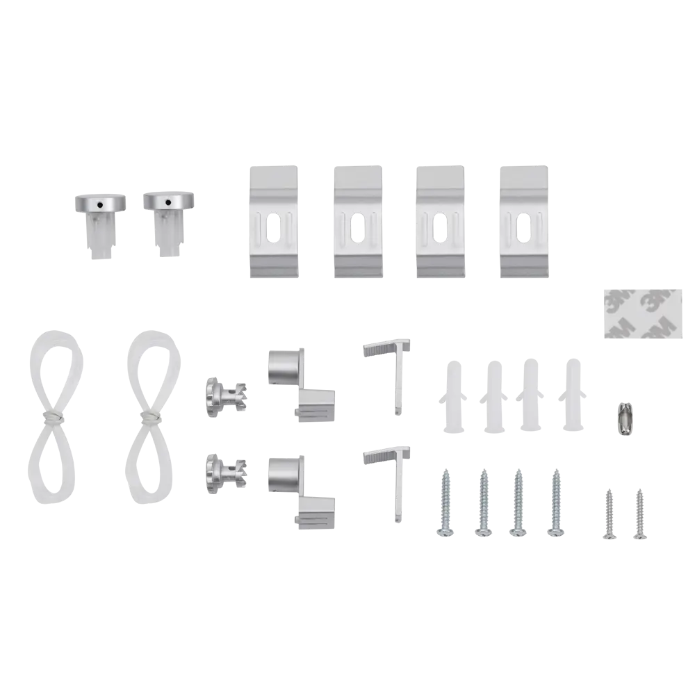 Рулонная штора день-ночь KREAFORTA Novosiberia 140×230 см серая 89408667 STLM-1579330 - Вид №6