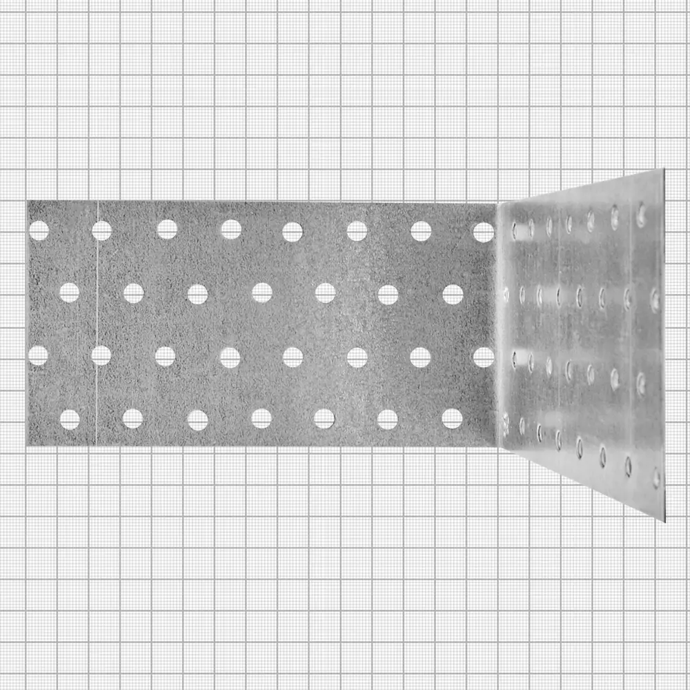 Santreyd Уголок крепежный усиленный 150×150×80 мм для надежных соединений 84857843 STLM-0056259 - Вид №3