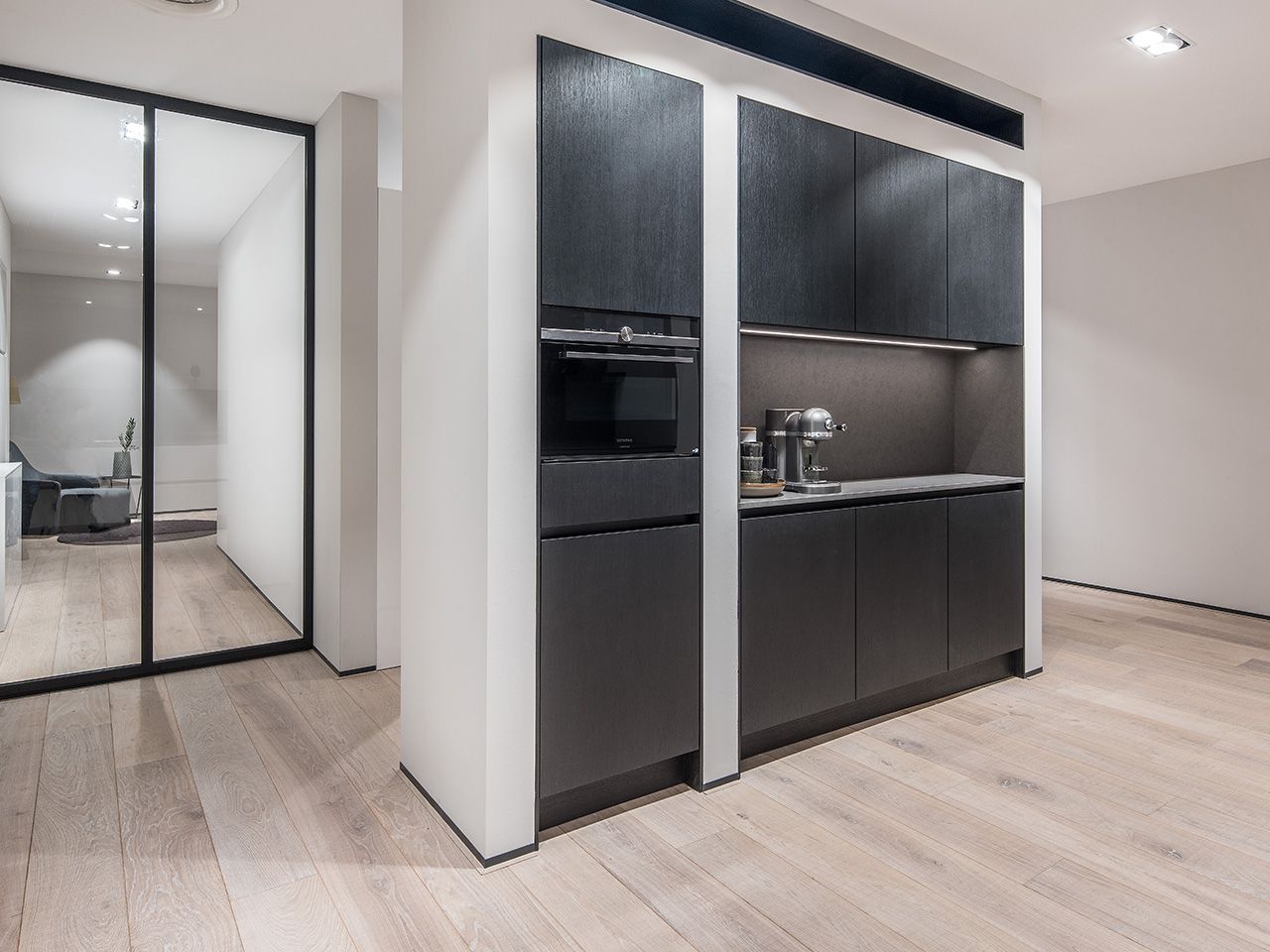 Дубовый паркет Dennebos Flooring Белая мойка ARCH-00014870 - Вид №4