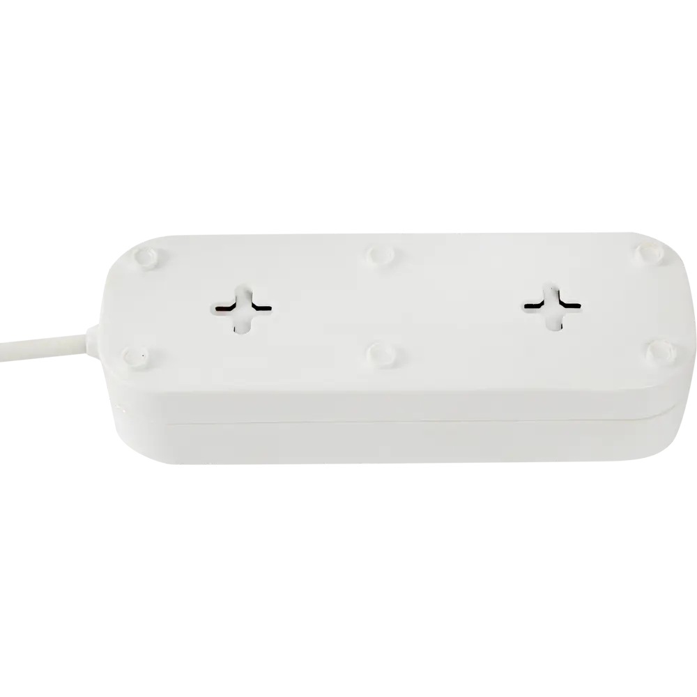 Удлинитель с заземлением для бытовой техники 3 розетки 7 м цвет белый Santreyd STLM-2034160 - Вид №2