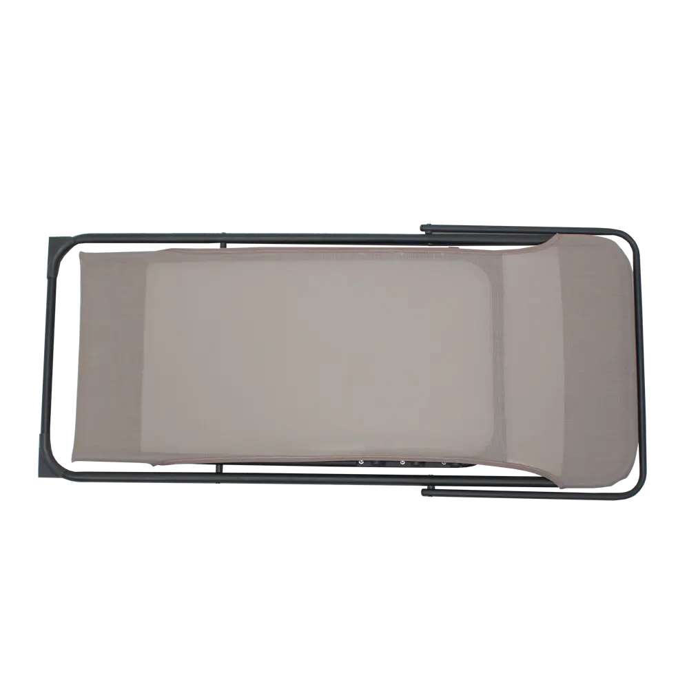 Кресло пляжное Biganos 55.5x90x86 см сталь/текстилен бежевый Santreyd STLM-2129836 - Вид №2