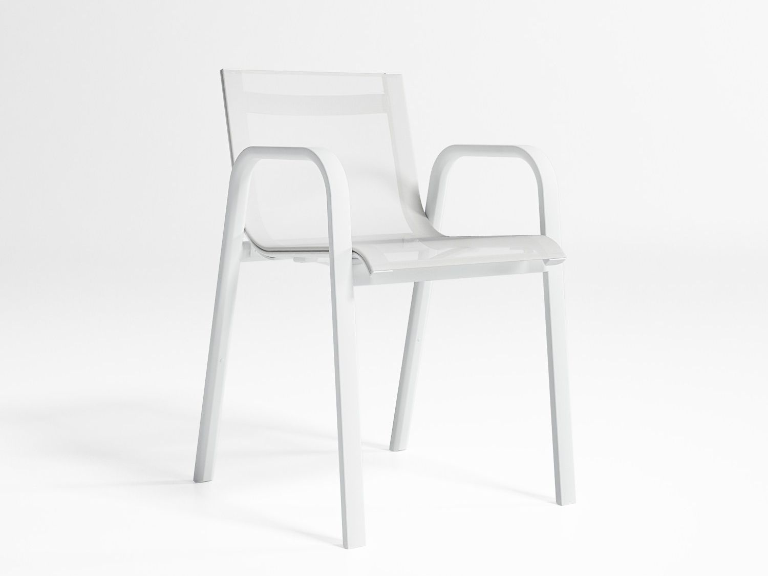 Штабелируемый садовый стул Batyline® с подлокотниками GANDIABLASCO Stack ARCH-00143351