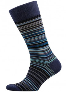 537024 Носки "Stripes" 42-45, синие Marrey