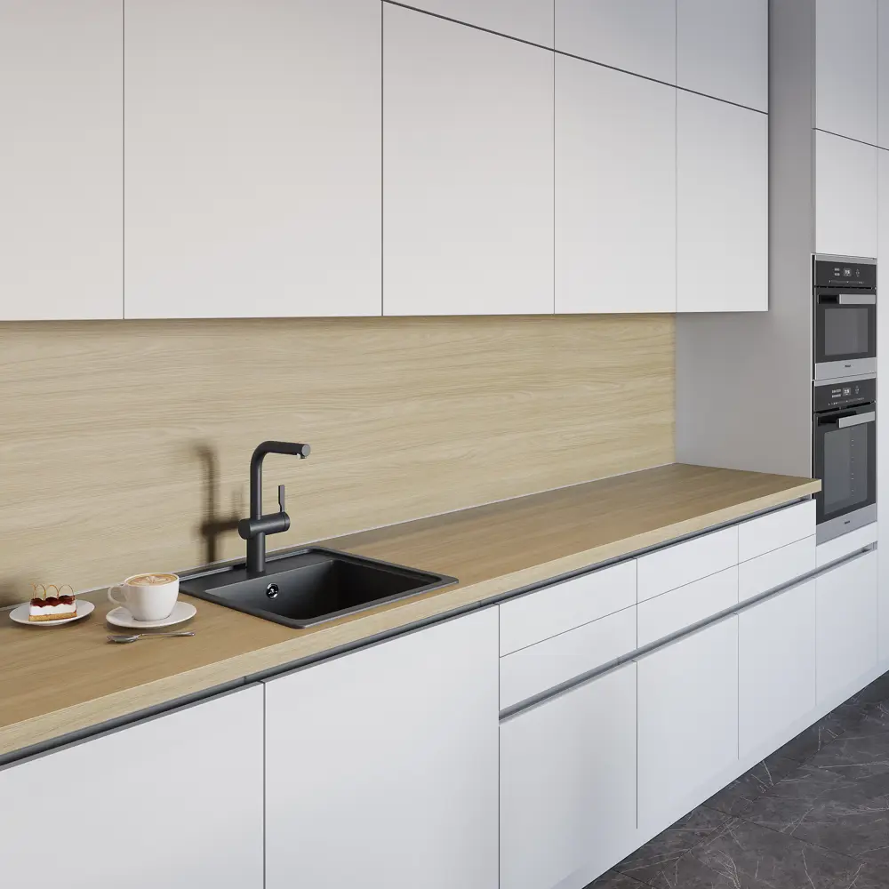 Стеновая панель для кухни KONSENSA Ирбит 300x0.6x60 см ДСП цвет коричневый STLM-2176371 - Вид №4