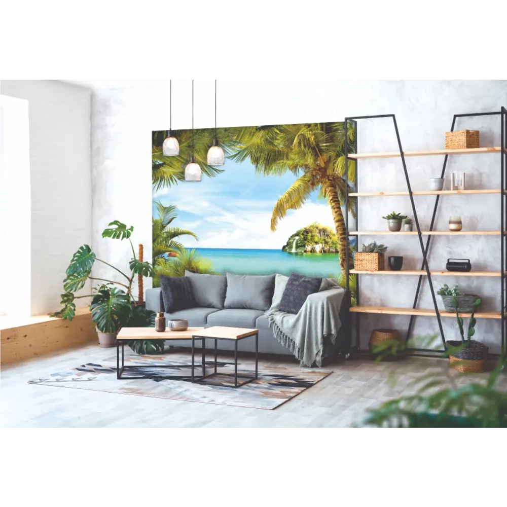 Фотообои Загадочный пляж бумажные, 210x200 см Симфония STLM-2160848 - Вид №2