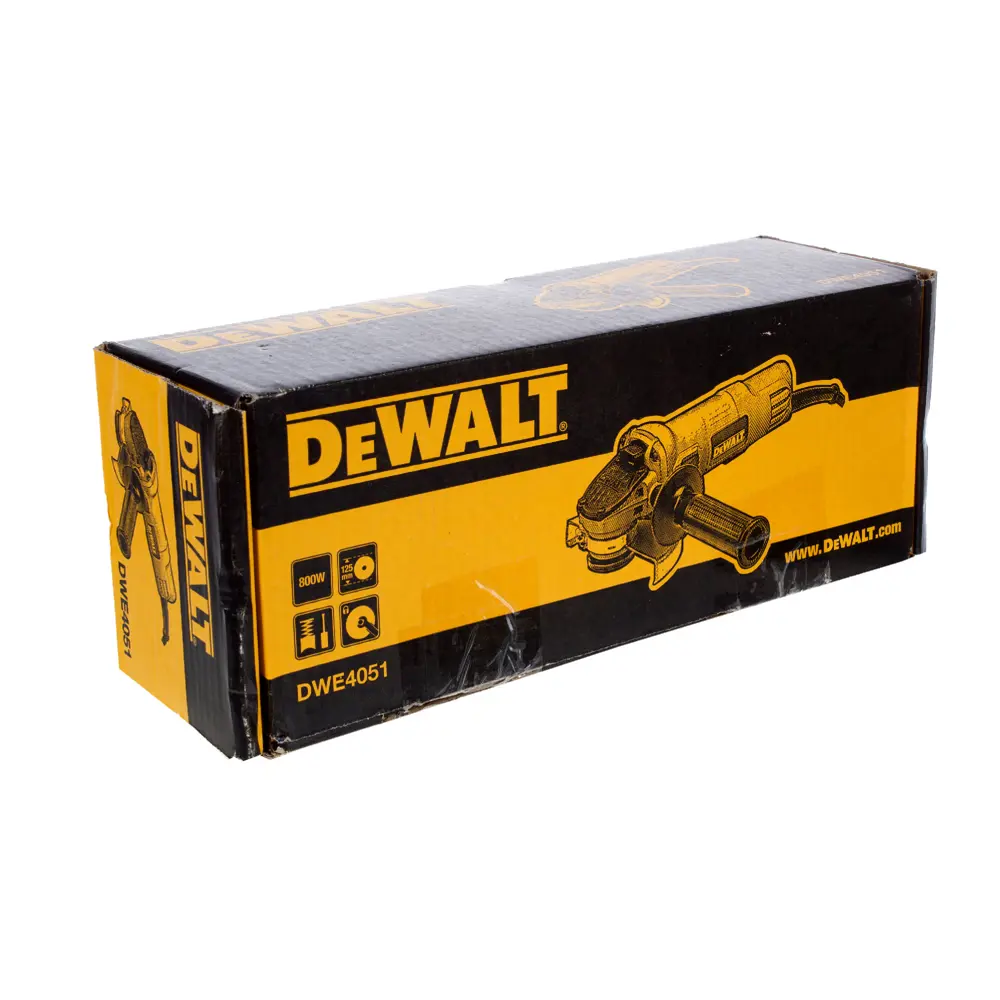 Углошлифовальная машина (болгарка) DeWalt DWE 4051, 800 Вт, 125 мм STLM-2173275 - Вид №4