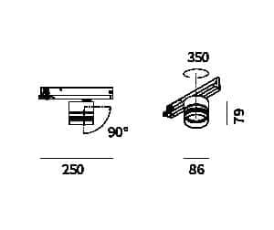 Заливка формы алюминия Сид освещения следа Lucifero's радужная оболочка ARCH-00136358 - Вид №9