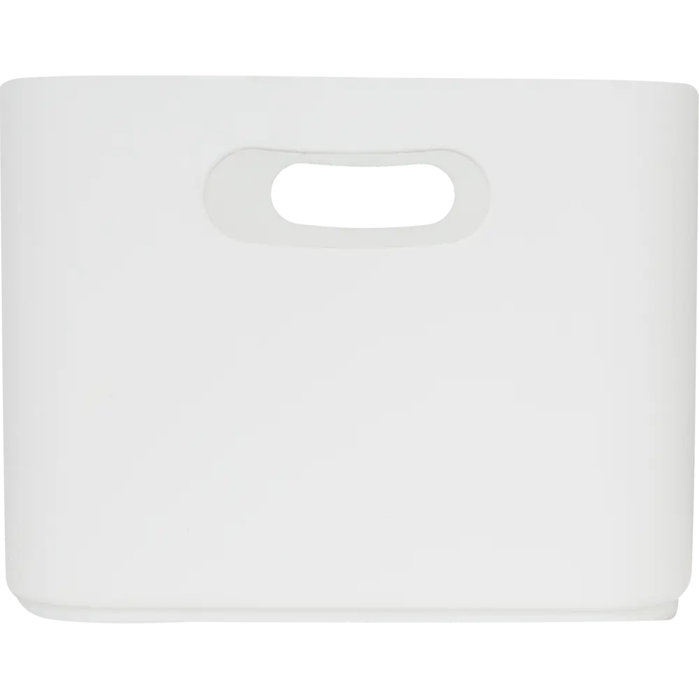 Корзина Serenity 15.7x12.1x11.5 см пластик цвет белый BEROSSI STLM-2180817 - Вид №3