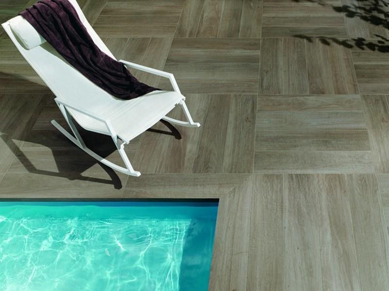 FAP ceramiche Наружный пол из керамогранита с имитацией дерева Nuances sun-id-1400645 - Вид №1
