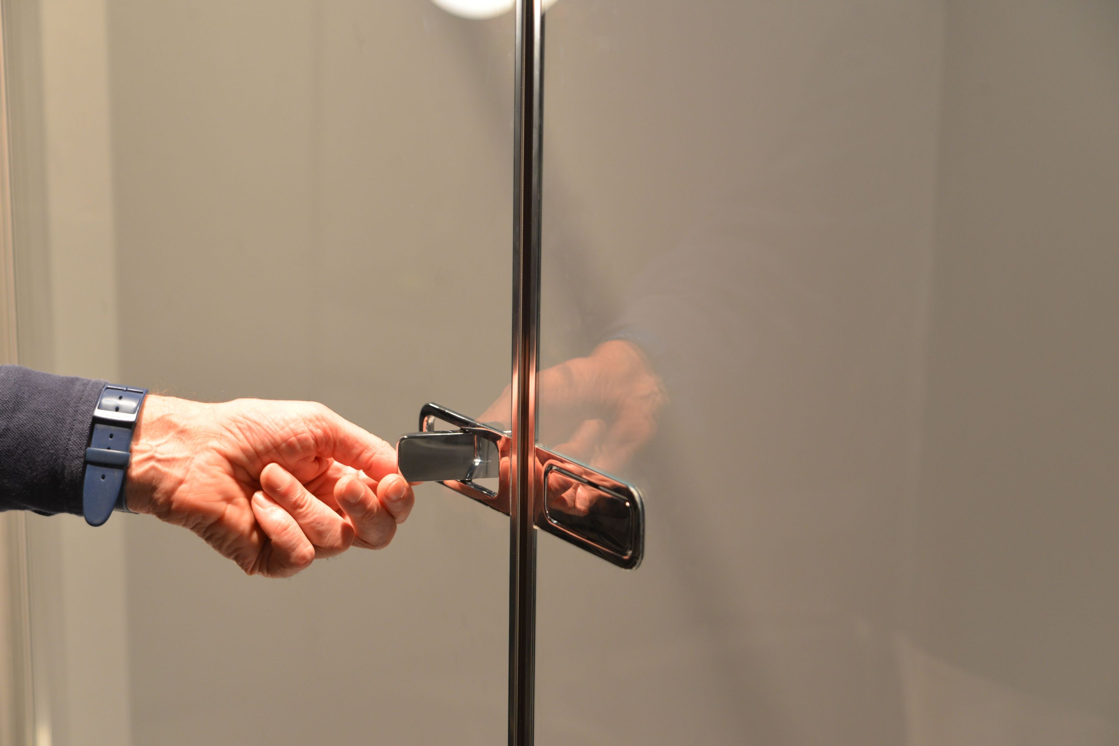 Душевая кабина в нише с распашной дверью Vismaravetro LINK ARCH-00139805 - Вид №9