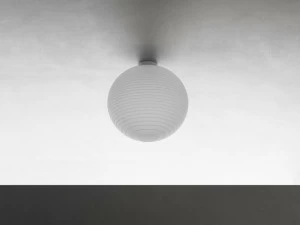 Rotaliana Светодиодный потолочный светильник из дутого стекла Flowglass