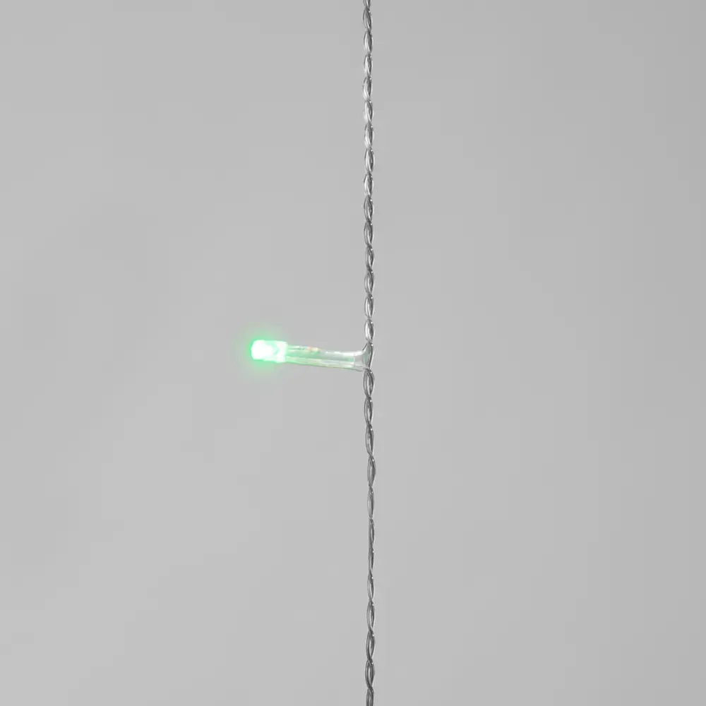 89380286 Гирлянда светодиодная занавес электрическая 1.5x1.5 м разноцветный свет 8 режимов 64 лампы цвет прозрачный STLM-1409610 Santreyd  - Вид №8