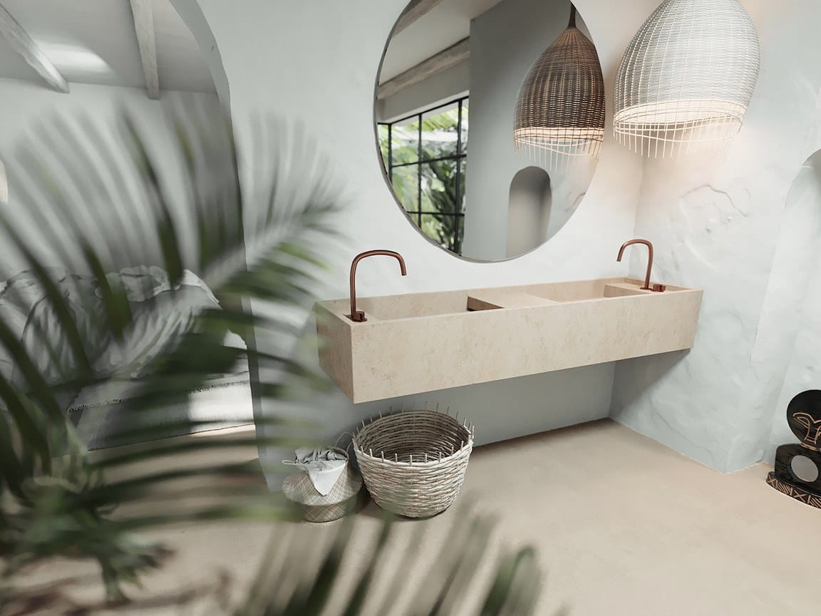 Прямоугольная двойная подвесная раковина COCOON Piet Boon ARCH-00022194 - Вид №6