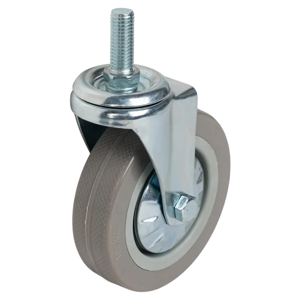 Колесо поворотное без тормоза 100 мм до 70 кг цвет серый Santreyd STLM-2064179