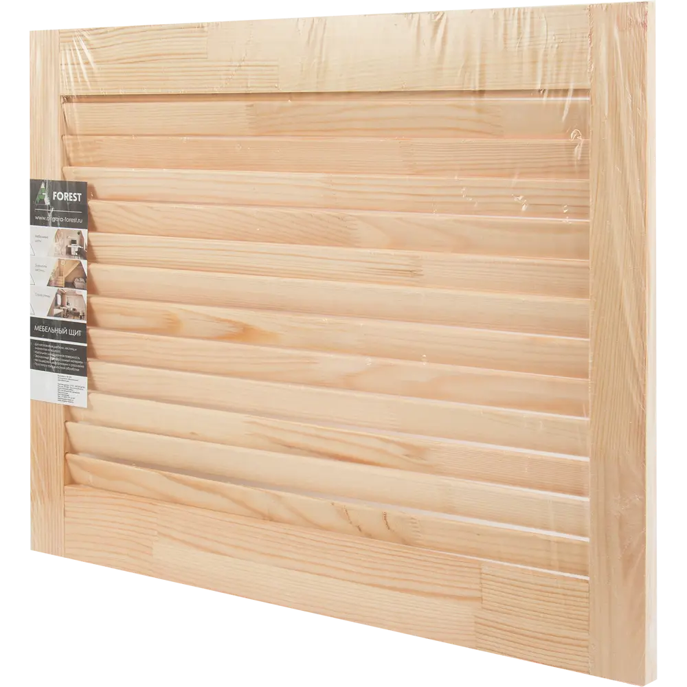 Дверка жалюзийная 467x594x20 мм хвоя сорт А Santreyd STLM-2145387 - Вид №2
