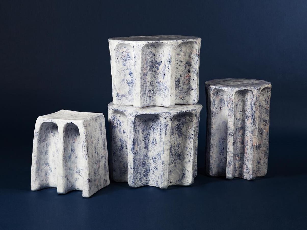 Круглый керамический журнальный столик pulpo Chouchou ARCH-00045925 - Вид №12