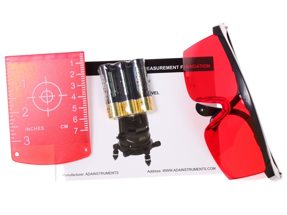 Лазерный нивелир ADA 2D Basic Level 6615150 STDN-0077784 - Вид №8
