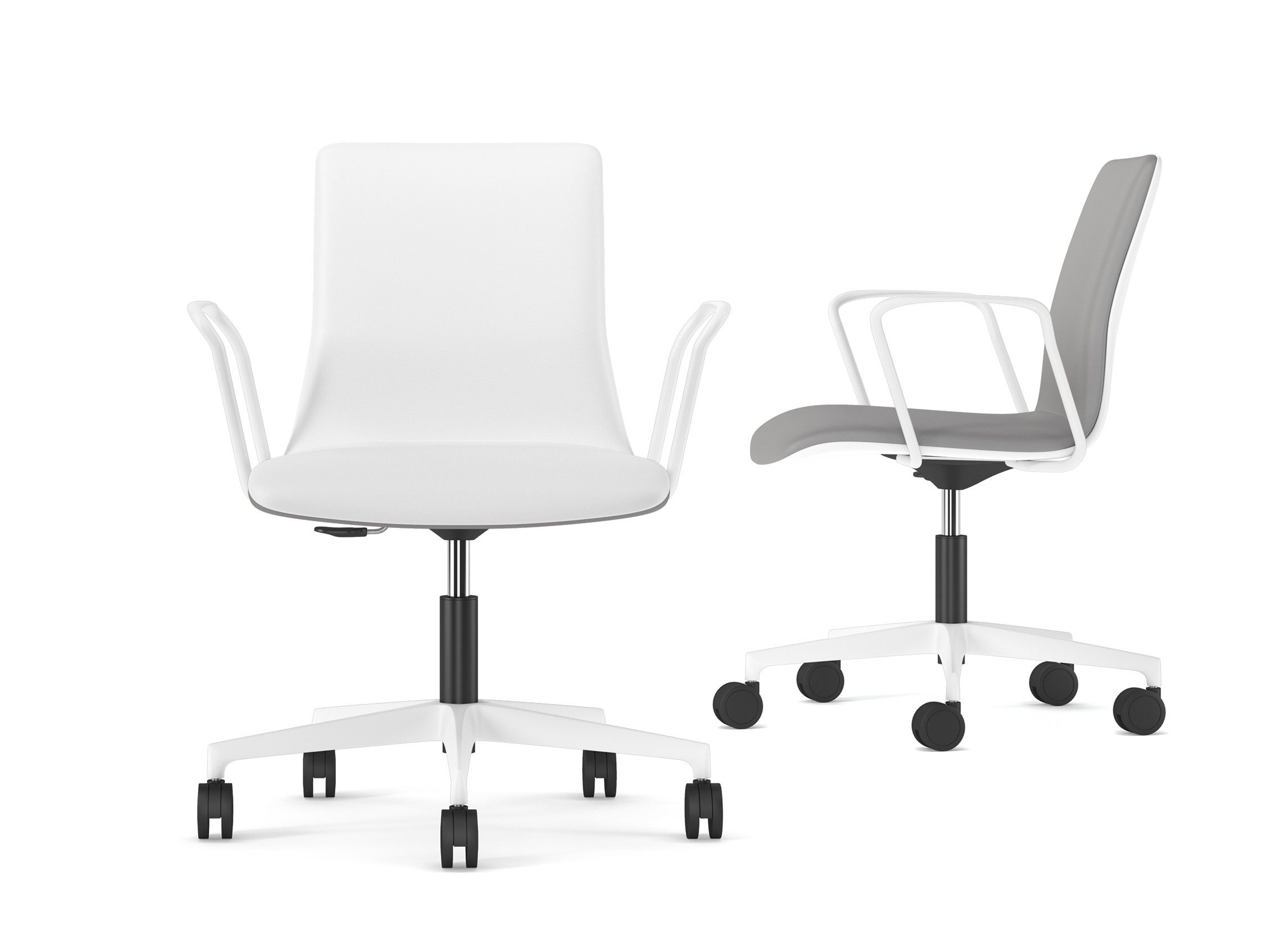 Ткань поворотный операционный офисный стул с колесами SITLOSOPHY® Sori ARCH-00133650 - Вид №1