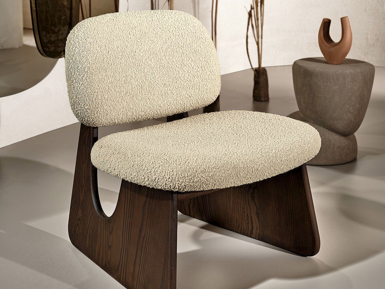 Мягкое кресло с деревянной основой Naturedesign Главная ARCH-00050222 - Вид №5