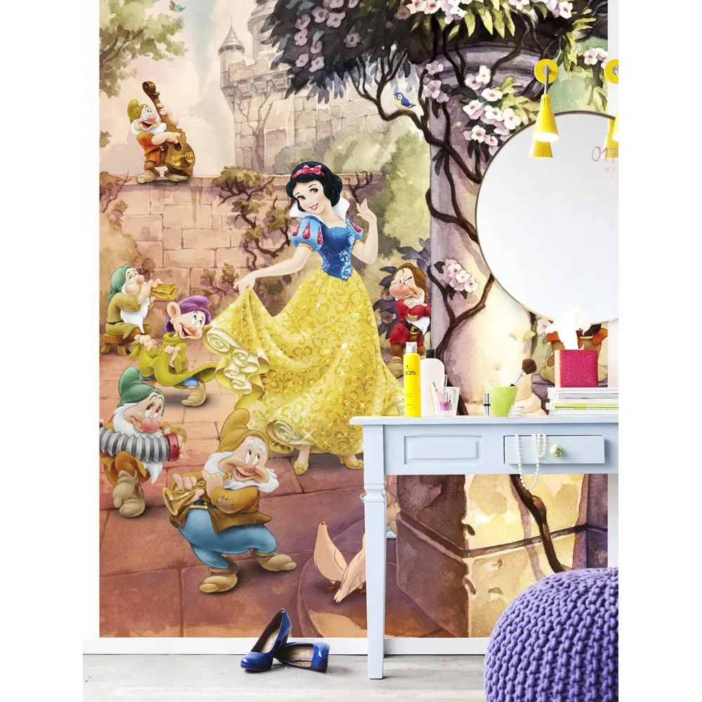 Фотообои «Белоснежка: танец» бумажные 184x254 см 4-494 80152434 STLM-2197398 Komar Disney/Marvel/Star Wars - Вид №2