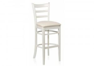 11991 Барный стул Mirakl белый/кремовый Woodville