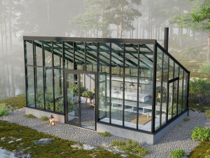Алюминиевая Садовая теплица