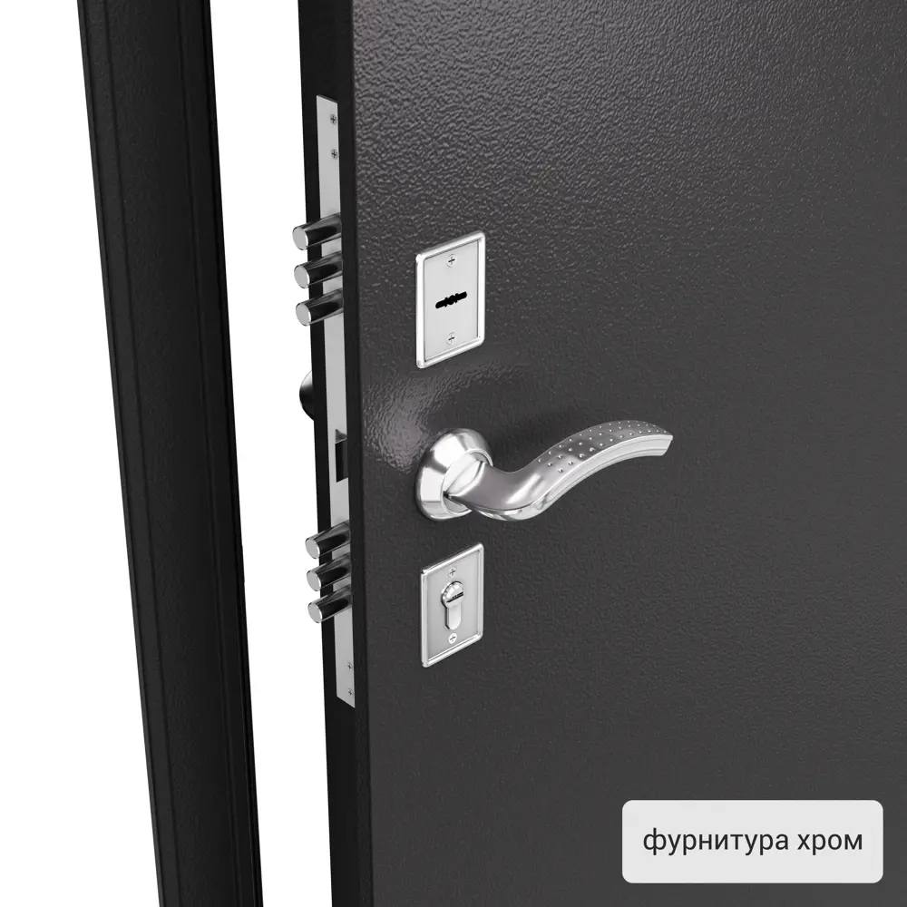 Дверь металлическая Стеф, 860 мм, правая, цвет орех тёмный 82128369 STLM-2084868 TOREX  - Вид №1