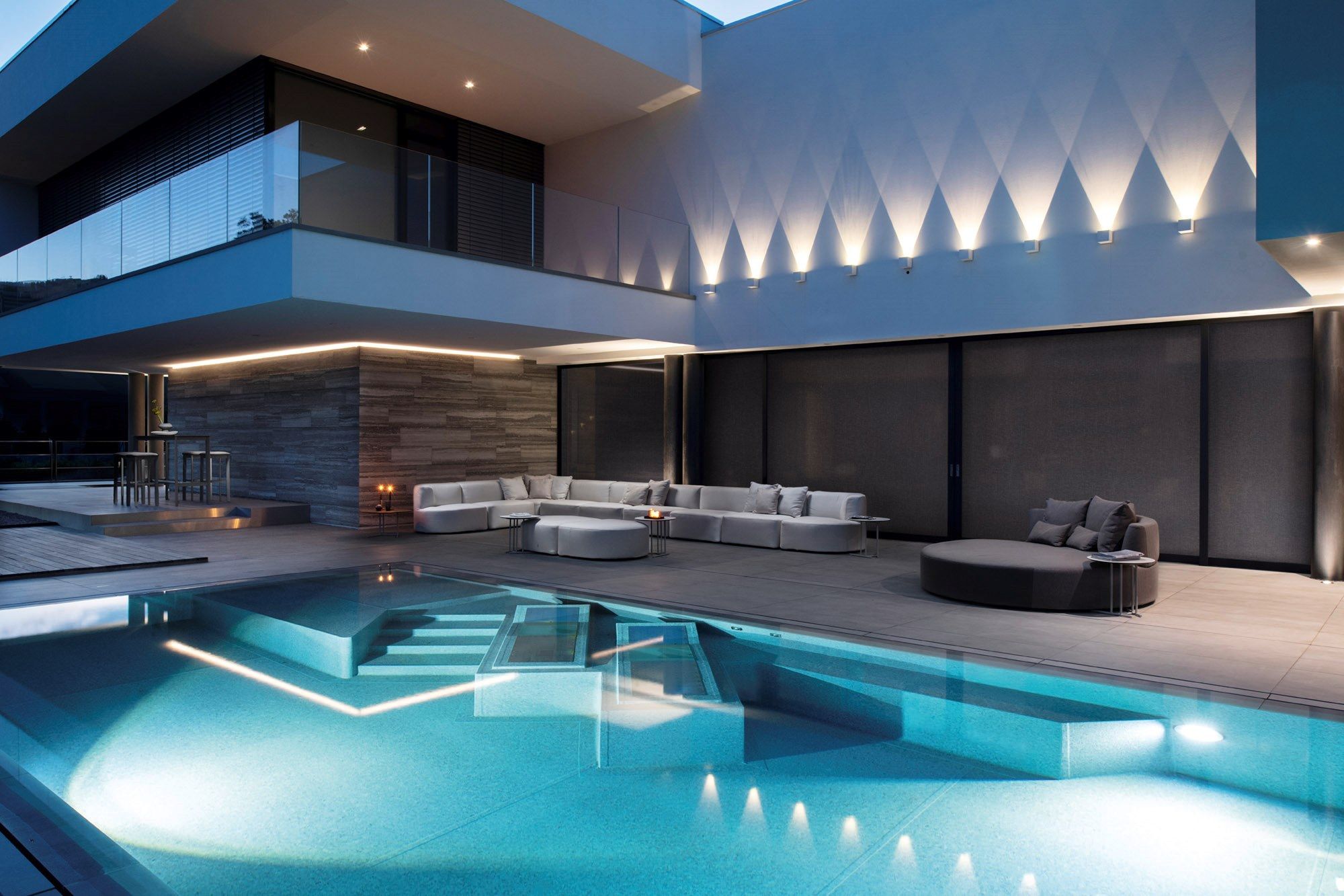 Тканевый модульный садовый диван Varaschin Belt ARCH-00025302 - Вид №7