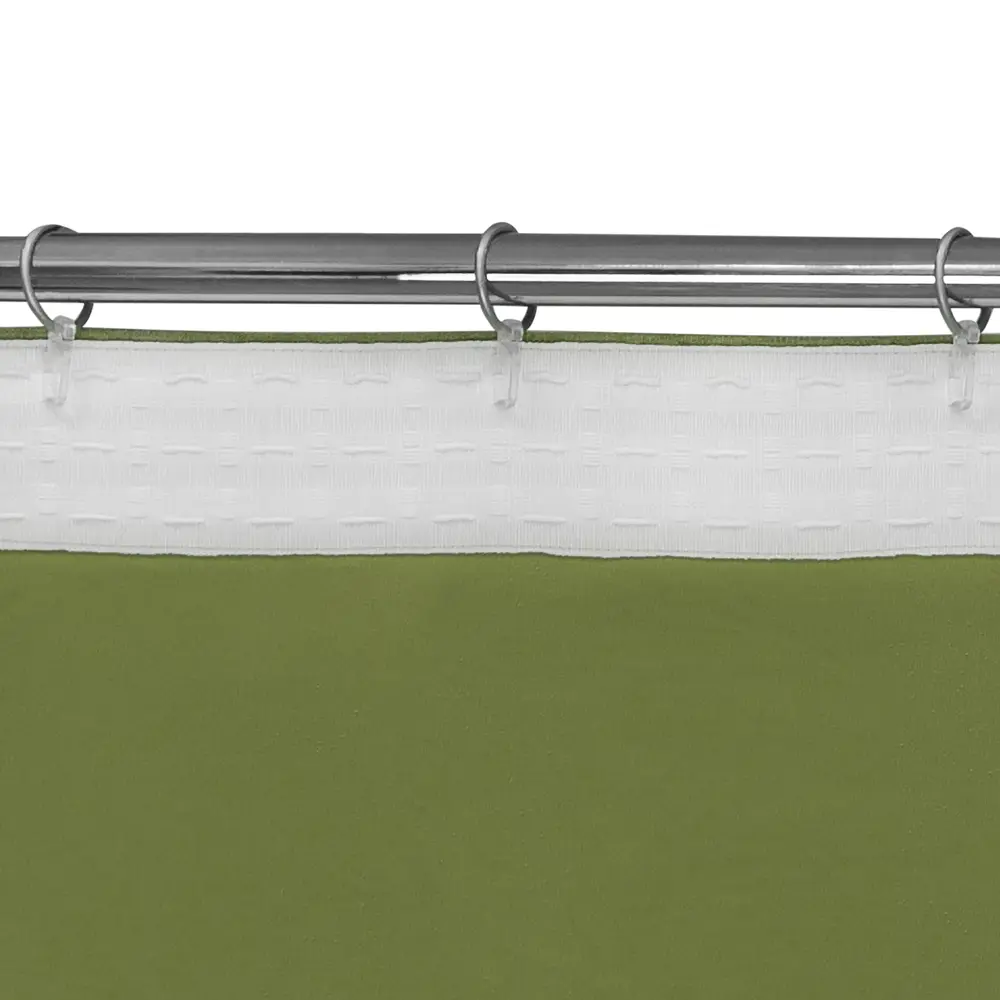 Штора на ленте «Манчестер» 200х260 см цвет светло-зелёный INSPIRE STLM-2095748 - Вид №2