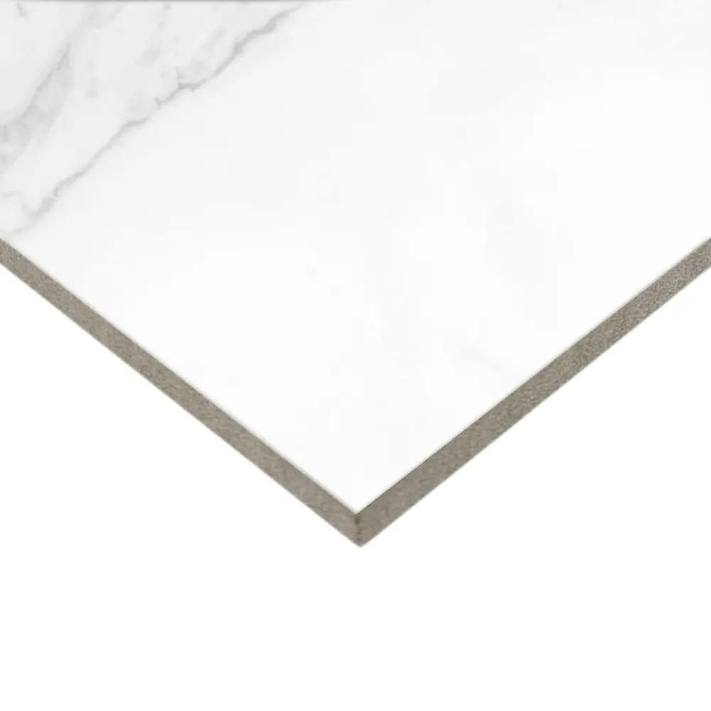 Глазурованный керамогранит Alma Ceramica Ava Calacatta 04 20x90 см 1.62 м² матовый цвет белый STLM-2076366 - Вид №2