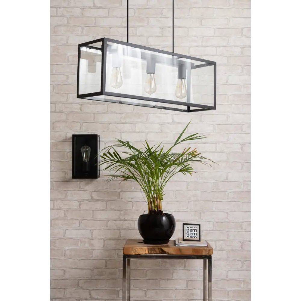 Бра Eglo «Charterhouse,», цвет чёрный/прозрачный STLM-2194545 - Вид №2