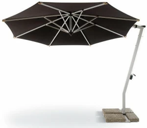 FISCHER MÖBEL Алюминиевый зонт с боковой стойкой Woodline