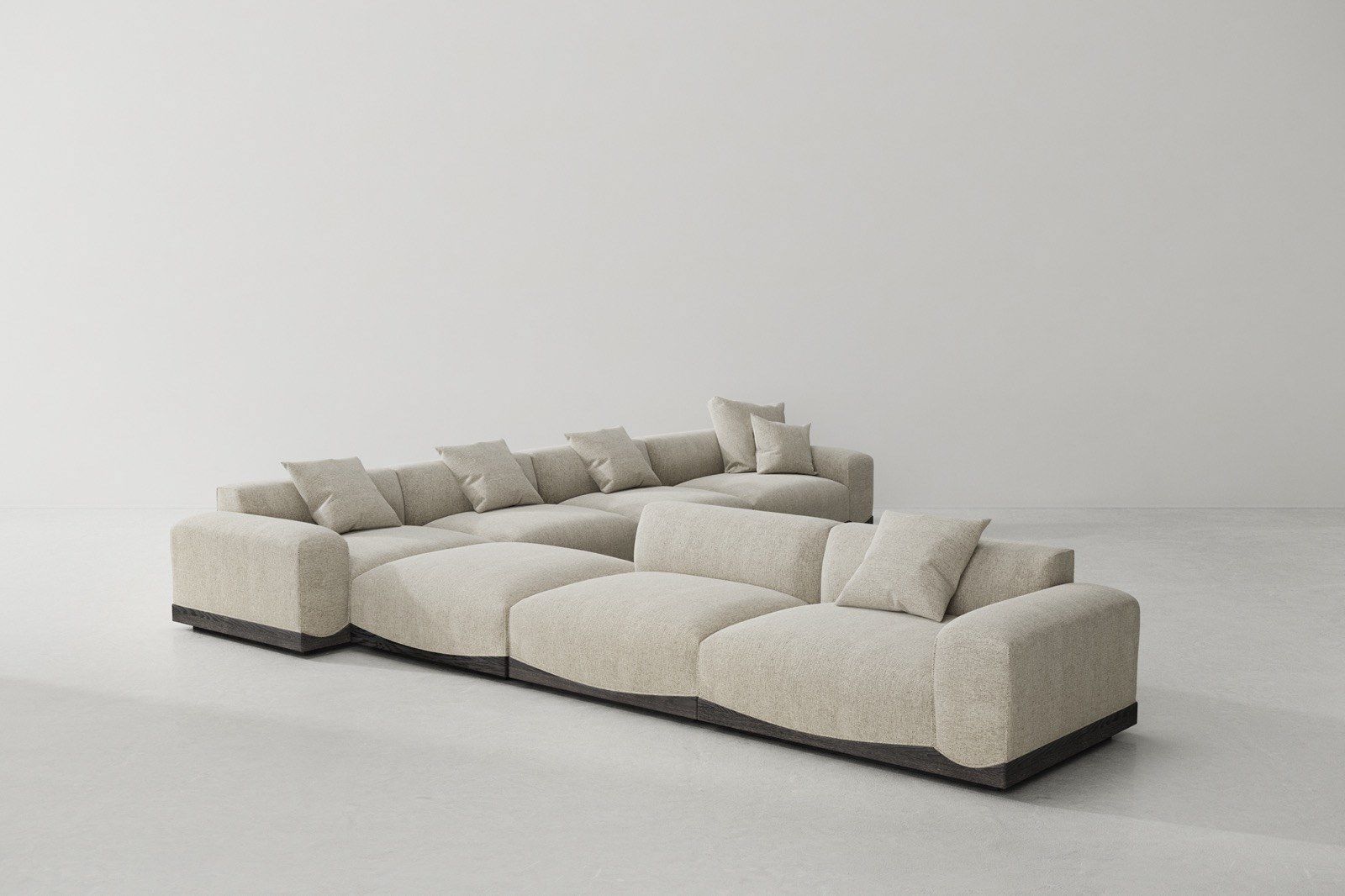 Модульный тканевый диван District Eight Joss ARCH-00149155 - Вид №9