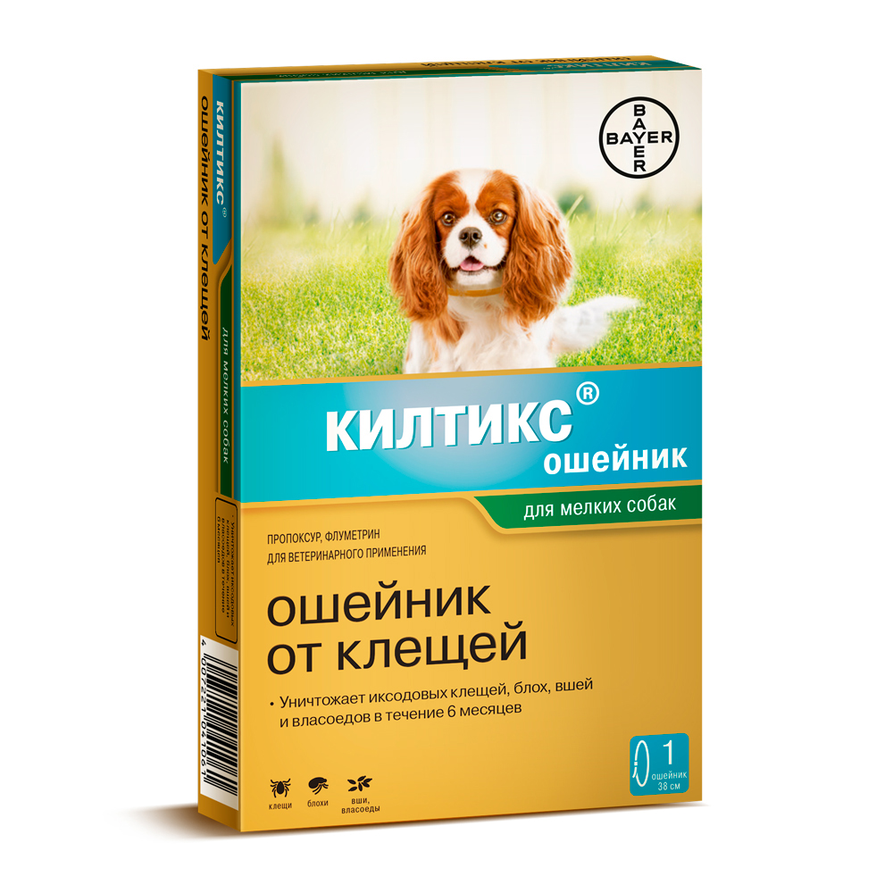 Т00000488 Ошейник КИЛТИКС от блох и клещей 35см BAYER 