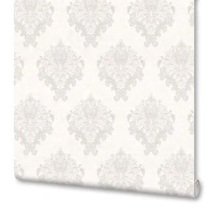 Обои флизелиновые Артекс Эмми белые 1.06 м м АР10506-01-О