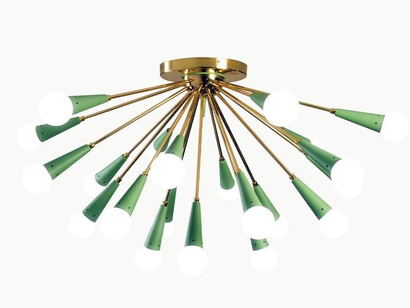 Металлический светодиодный потолочный светильник Lampex Italiana Галактика ARCH-00107494